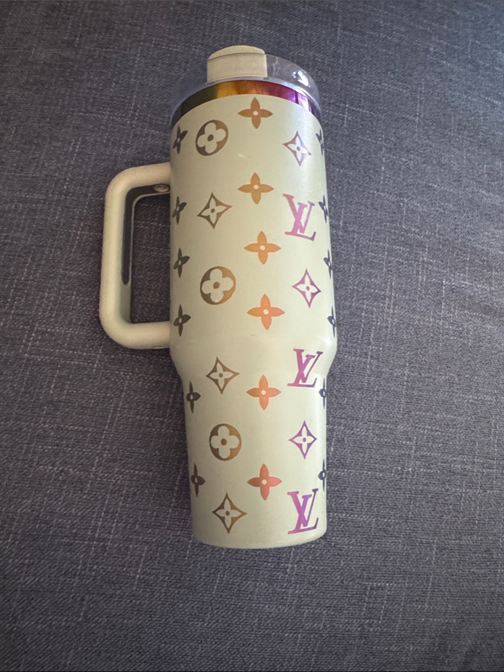 Louis Vuitton Lime Stanley Cup - Picture 3 of 10